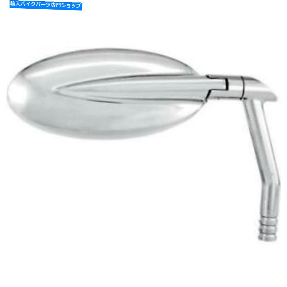 クロームパーツ パフォーマンスマシンビジョンシリーズミラーオーバルクロム Performance Machine Vision Series Mirror Oval Chrome【並行輸入品】
