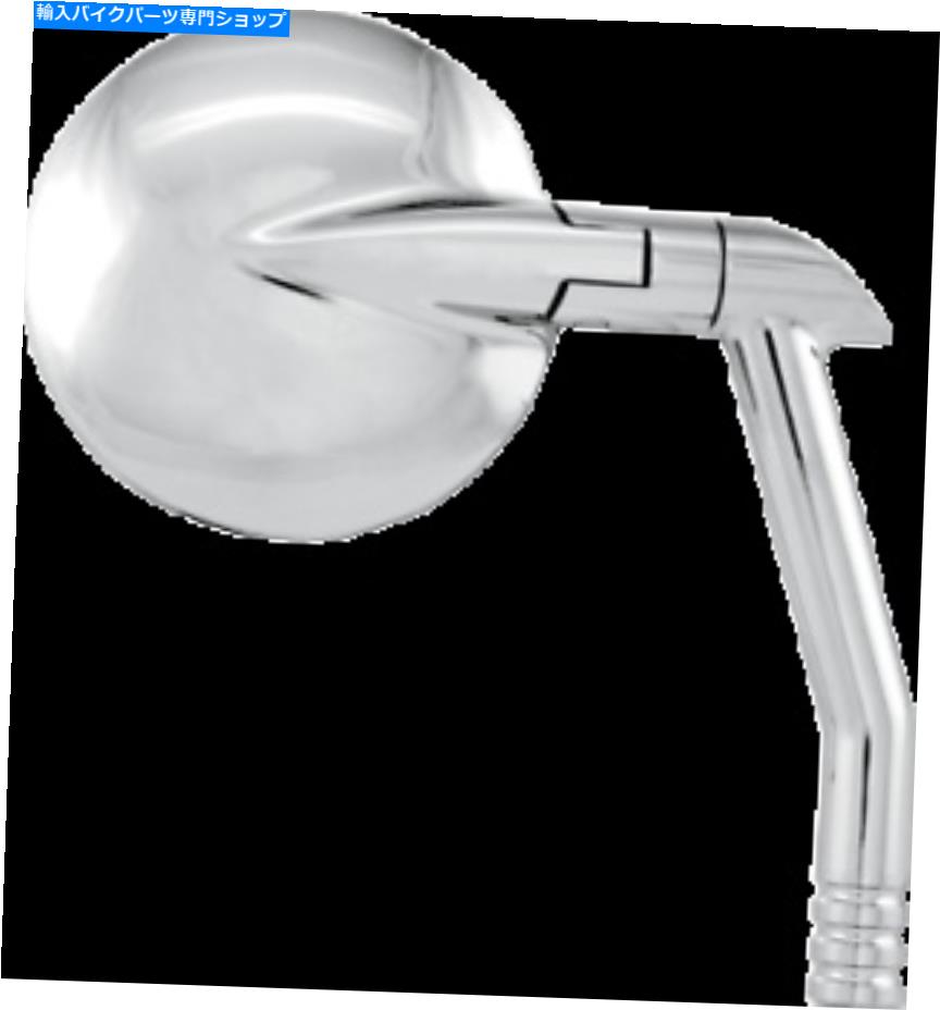 クロームパーツ パフォーマンスマシンビジョンミラーラウンドクロム（0064-2035-CH） Performance Machine Vision Mirror Round Chrome (0064-2035-CH)【並行輸入品】