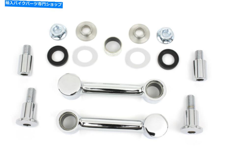 クロームパーツ ロングトンズコロージドコントランスメーカムシュメンションメンズシューズ - オリジナルのタイトルを表示 フロントフェンダー クロームマウントキット ハーレーダビッドソン適合- show original title【並行輸入品】 32,476円