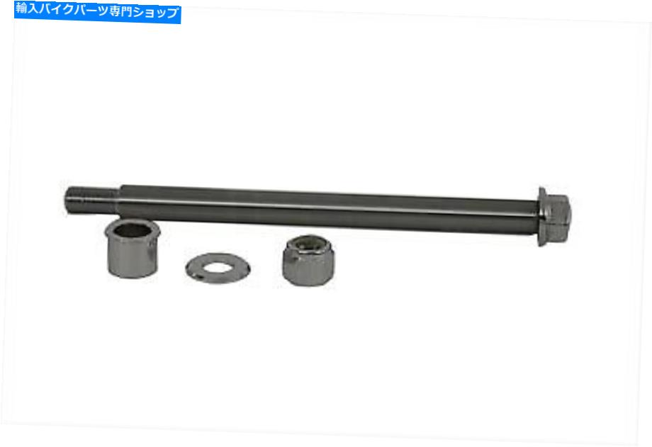 クロームパーツ フロントアクスルキットクローム10長さフィットハーレーダビッドソン Front Axle Kit Chrome 10 Length fits Harley-Davidson【並行輸入品】