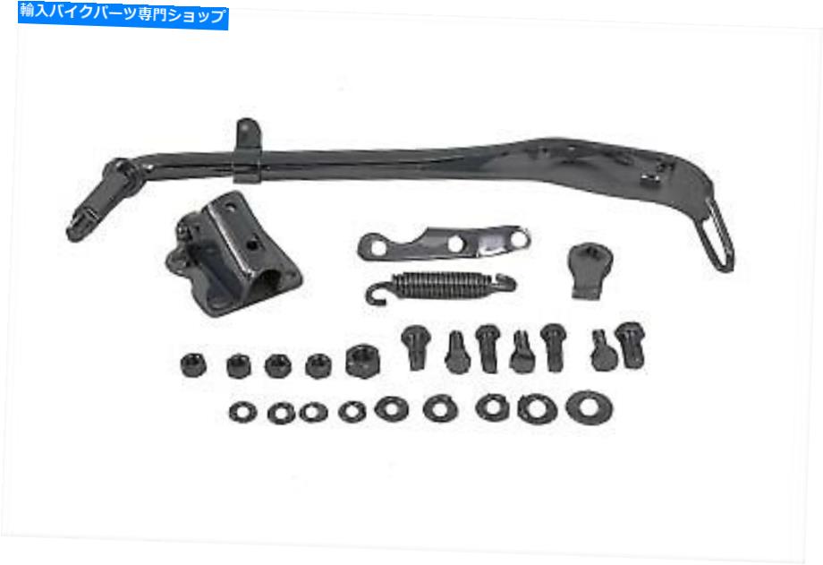 クロームパーツ Jiffy KickstandアセンブリChromeはHarley-Davidsonにフィットします Jiffy Kickstand Assembly Chrome fits Harley-Davidson【並行輸入品】