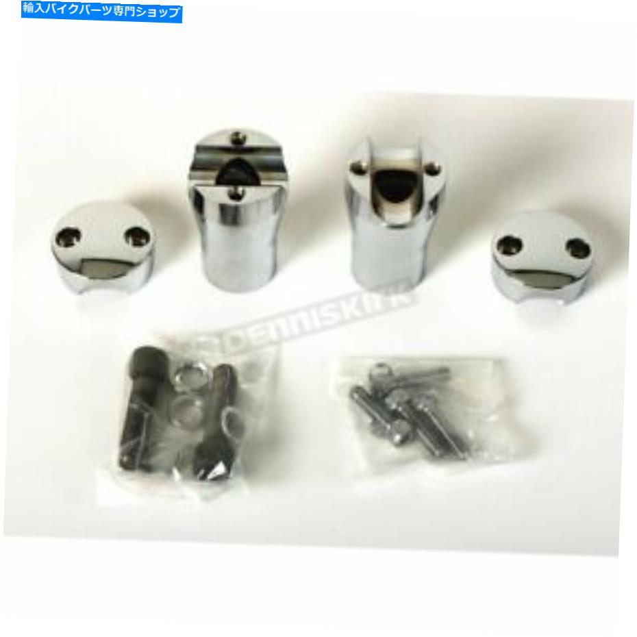 クロームパーツ V-Factor Chrome 3 In。Springer Risers - 41009 V-Factor Chrome 3 in. Springer Risers - 41009【並行輸入品】