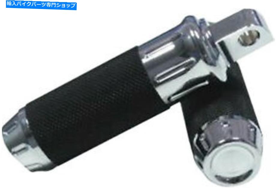 クロームパーツ HardDrive 354122 VenomフットペッグChrome Raw Cut HARDDRIVE 354122 Venom Footpegs Chrome Raw Cut【並行輸入品】