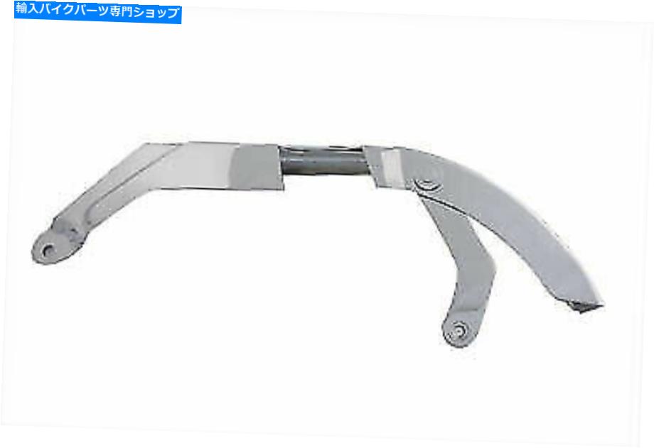 クロームパーツ Harley Davidsonによるクローム後部ベルトガードアッパーV-Twin Chrome Rear Belt Guard Upper for Harley Davidson by V-Twin【並行輸入品】