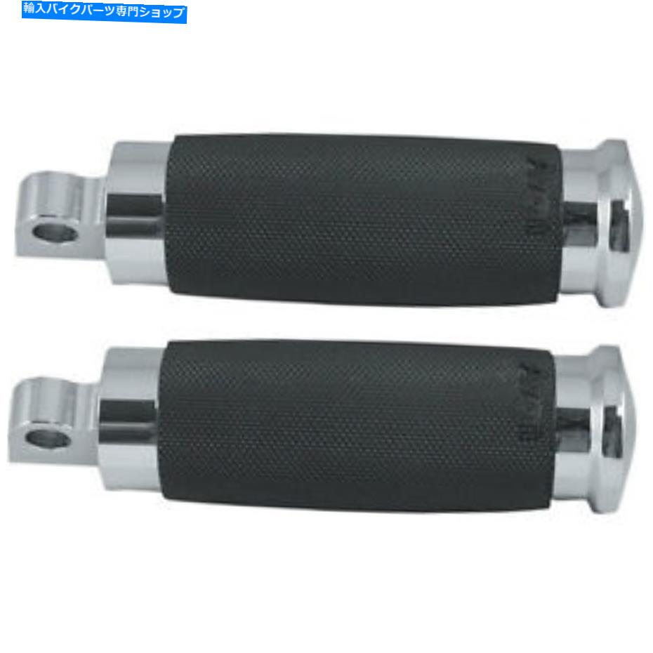 クロームパーツ ハーリーモデルのためのエイボンクロームカスタムコンターフットペグソフトダイナスポーツスター Avon Chrome Custom Contour Foot Pegs for Harley Models Softail Dyna Sportster【並行輸入品】