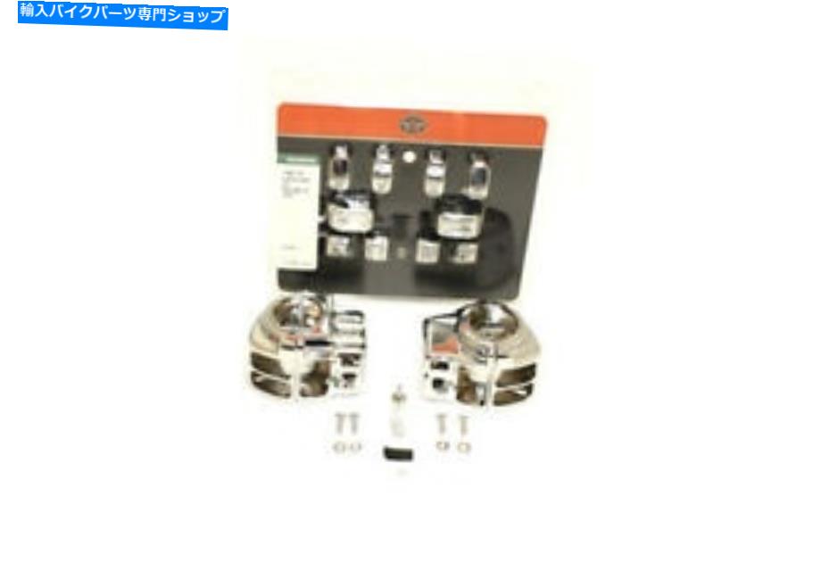 クロームパーツ V-Twin 26-2255 - Chromeハンドルバーコントロールスイッチハウジングキット V-Twin 26-2255 - Chrome Handlebar Control Switch Housing Kit【並行輸入品】