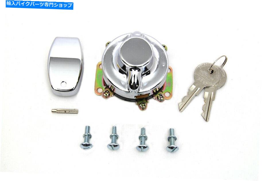 クロームパーツ 6ターミナルクロム付きの脂肪ボブイグニッションスイッチ Fat Bob Ignition Switch with 6 Terminals Chrome【並行輸入品】