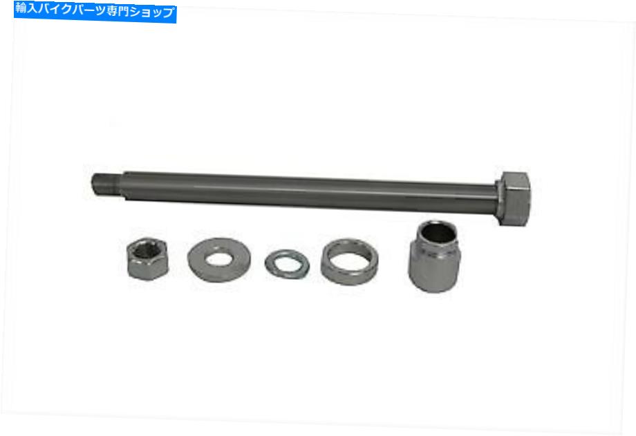 クロームパーツ Chromeリアアクスルキットはハーレー - ダビッドソンにフィットします Chrome Rear Axle Kit fits Harley-Davidson【並行輸入品】