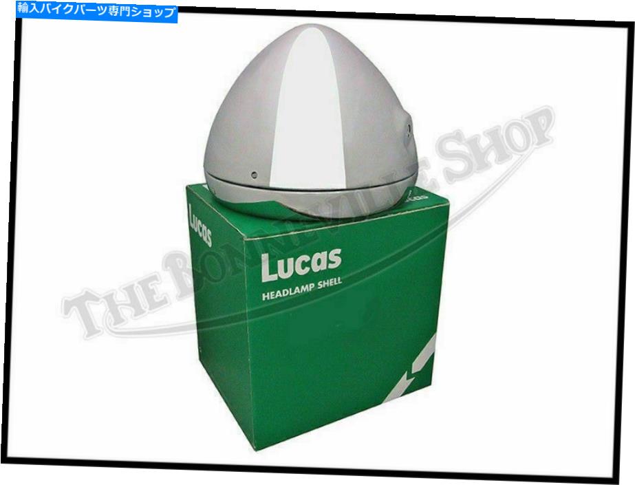 クロームパーツ 純正ルーカスノートン850クロムヘッドライトシェルリム1975 Pn＃5411506 99-7098 GENUINE LUCAS NORTON 850 CHROME HEADLIGHT SHELL RIM 1975 PN# 5411506 99-7098【並行輸入品】