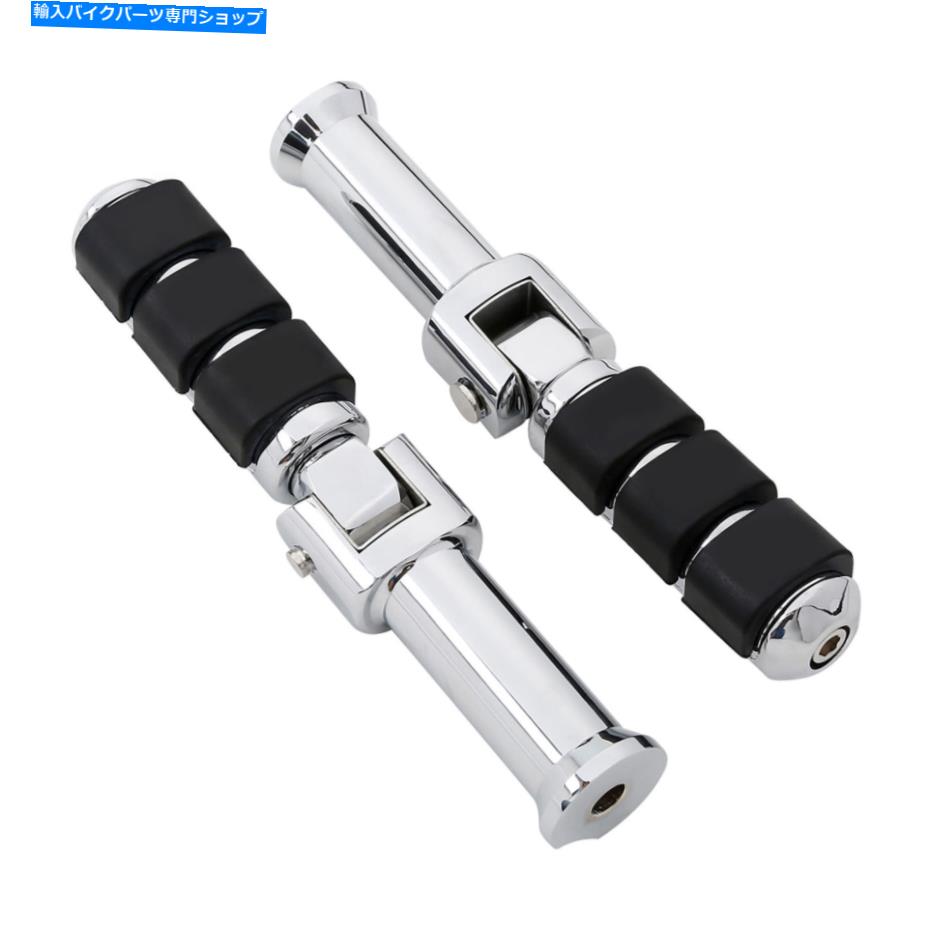 クロームパーツ リアの乗客の足のペグのブラケットがharley suspail fat bobローライダー18-20のためにフィット Rear Passenger Foot pegs Brackets Fit For Harley Softail Fat Bob Low Rider 18-20【並行輸入品】