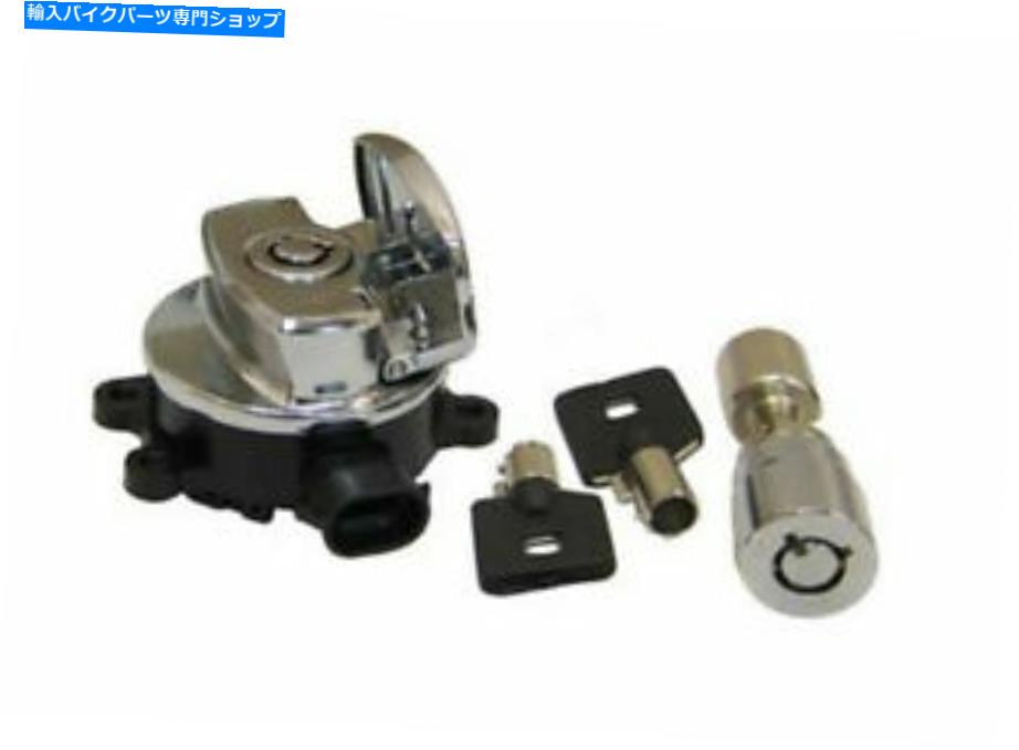 クロームパーツ Harley DavidsonによるイグニッションキースイッチクロムV-Twin Ignition Key Switch Chrome for Harley Davidson by V-Twin【並行輸入品】