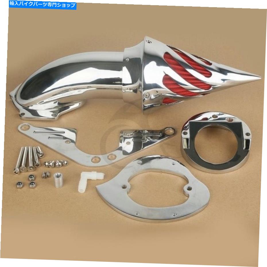 クロームパーツ ヤマハロードスターXV1600 1700のオートバイエアクリーナキット吸気フィルターフィット Motorcycle Air Cleaner Kits Intake Filter Fit For Yamaha Road Star XV1600 1700【並行輸入品】