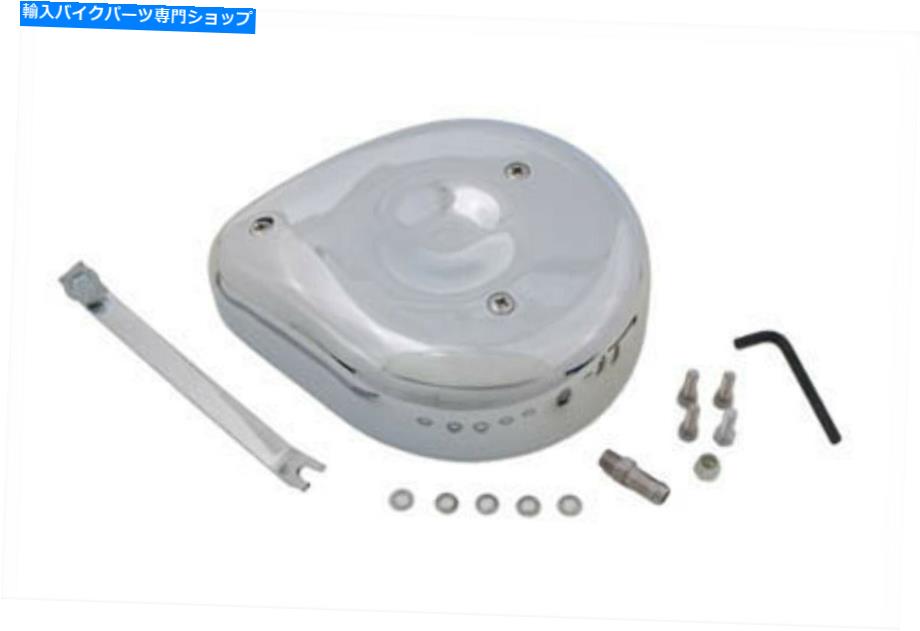クロームパーツ ハーレースポーツスターのための滑り止めエアクリーナキットの滑らかなクロム（34-0686） Tear drop Air Cleaner Kit Smooth Chrome for Harley Sportster (34-0686)【並行輸入品】 32,476円