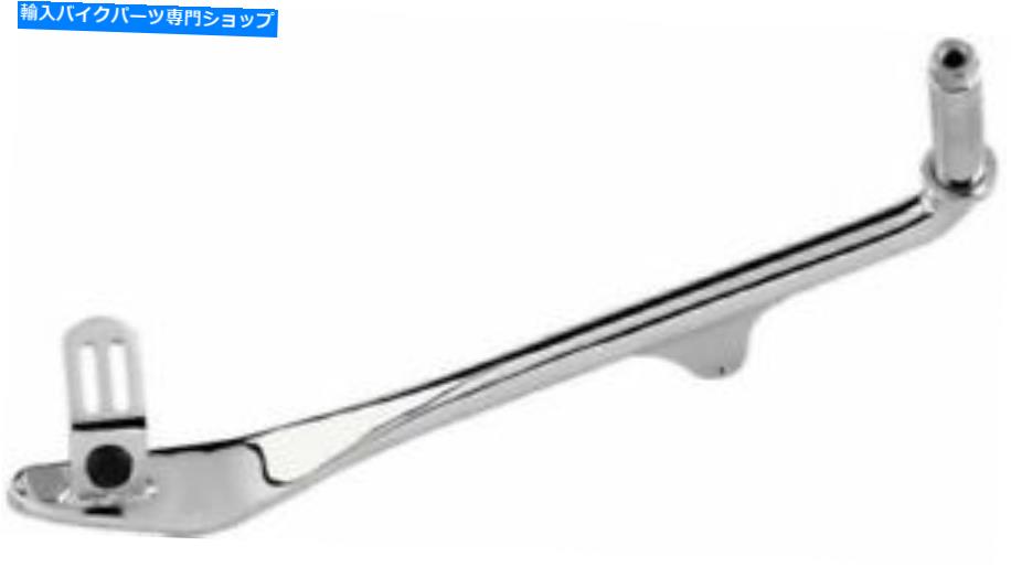 クロームパーツ 89-06ハーレーソフトウェア11-016用Arlen Ness Chrome 1インチローバッグススタン - オリジナルのタイトルを表示 89-06 Harley Softails 11-016 用Arlen Ness Chrome 1 インチローワーキックスタンド- show original title【並行輸入品】