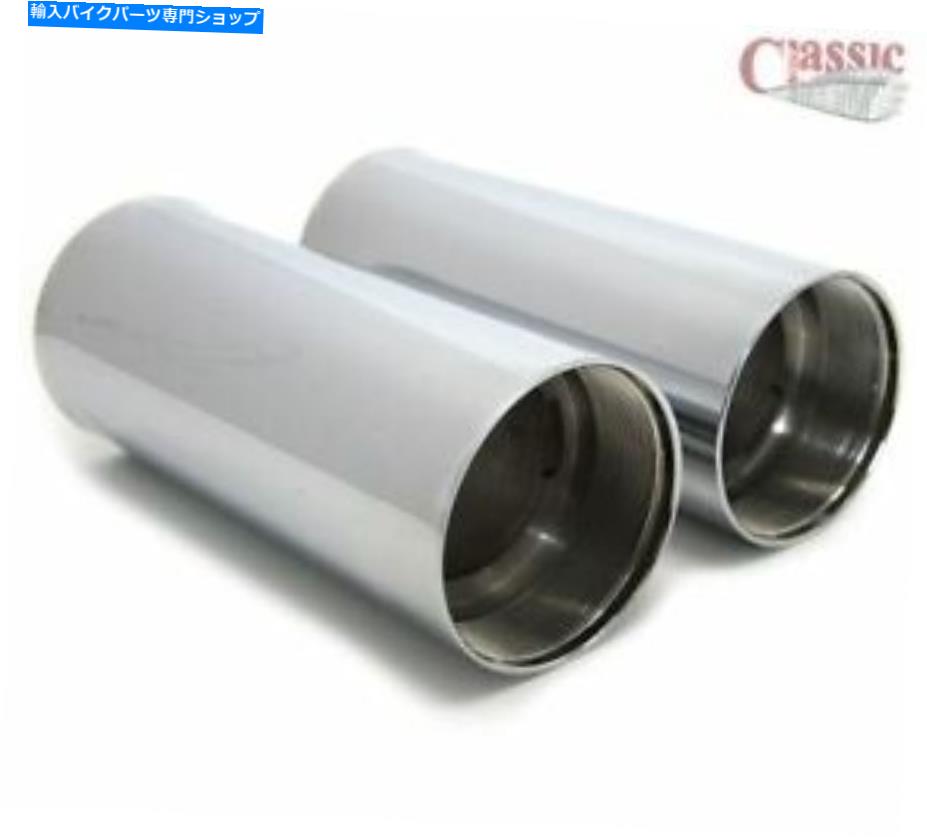 クロームパーツ BSA A7 A10 B31 B33 M20フォークオイルシールホルダー29-5310クロムメッキ BSA A7 A10 B31 B33 M20 Fork Oil Seal Holders 29-5310 Chrome Plated【並行輸入品】