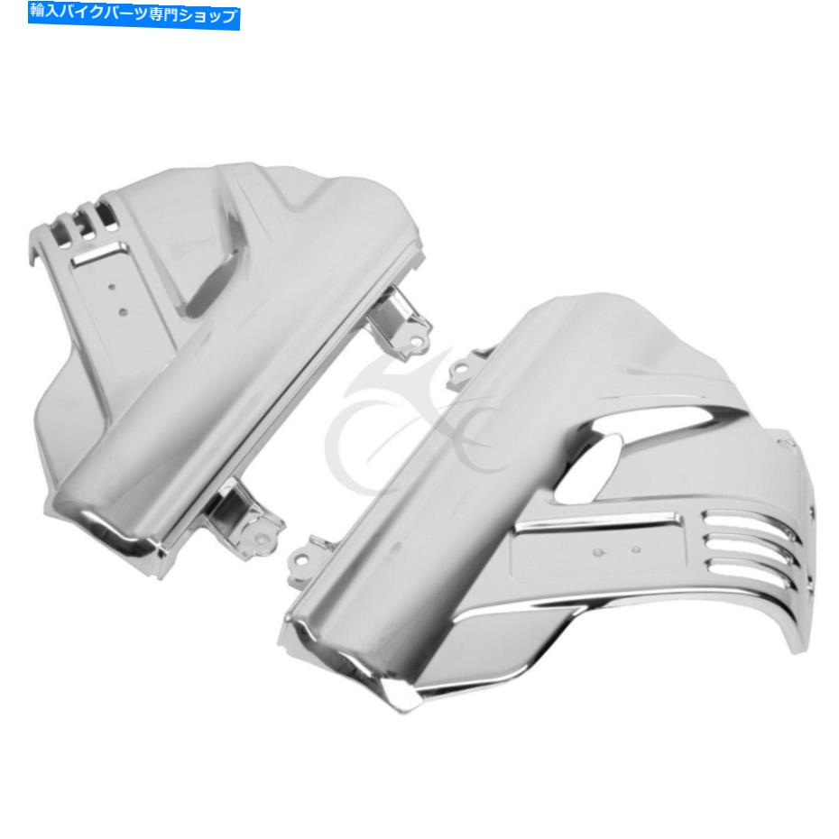 クロームパーツ Honda Goldwing GL1800 2006-2017のためのクロムフロントブレーキポンプフェンダーカバーフィット Chrome Front Brake Pump Fender Cover Fit For Honda Goldwing GL1800 2006-2017 14【並行輸入品】