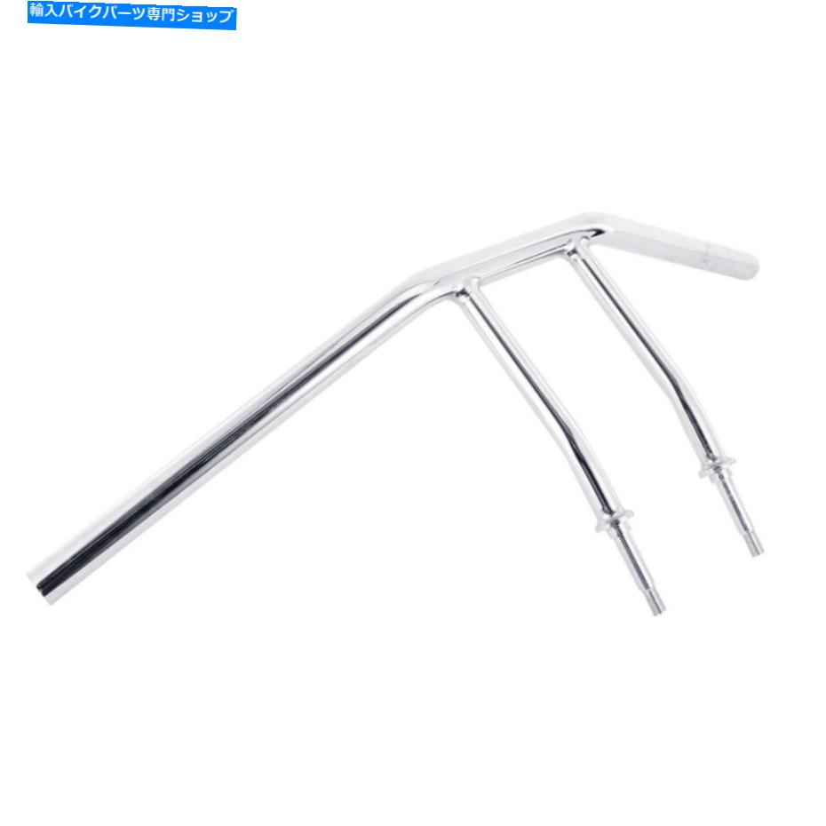 クロームパーツ 1 ''ドラッグTバーハンドルバーズヤマハロードスターシルバードXV真夜中のライザー 1'' Drag T-Bars Handlebars w/ Risers for Yamaha Road Star Silverado XV Midnight【並行輸入品】