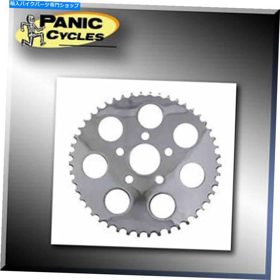 クロームパーツ クロームリアスプロケット48歯6mmオフセット皿洗いハーレー1982-1992 XL＆税関 CHROME REAR SPROCKET 48 TOOTH 6MM OFFSET DISHED HARLEY 1982-1992 XL & CUSTOMS【並行輸入品】