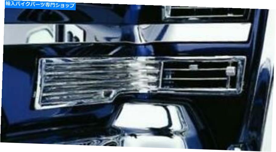 クロームパーツ HONDA GL1500ゴールドウィング1988-2000 Show Chrome Hot Air Vents Fits Honda GL1500 Gold Wing 1988-2000【並行輸入品】