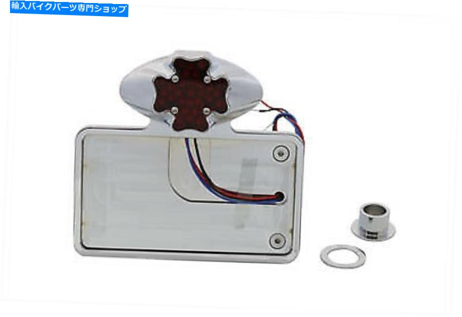 クロームパーツ マルタLEDテールランプキットクロームフィットハーレーデビッドソン Maltese LED Tail Lamp Kit Chrome fits Harley-Davidson【並行輸入品】