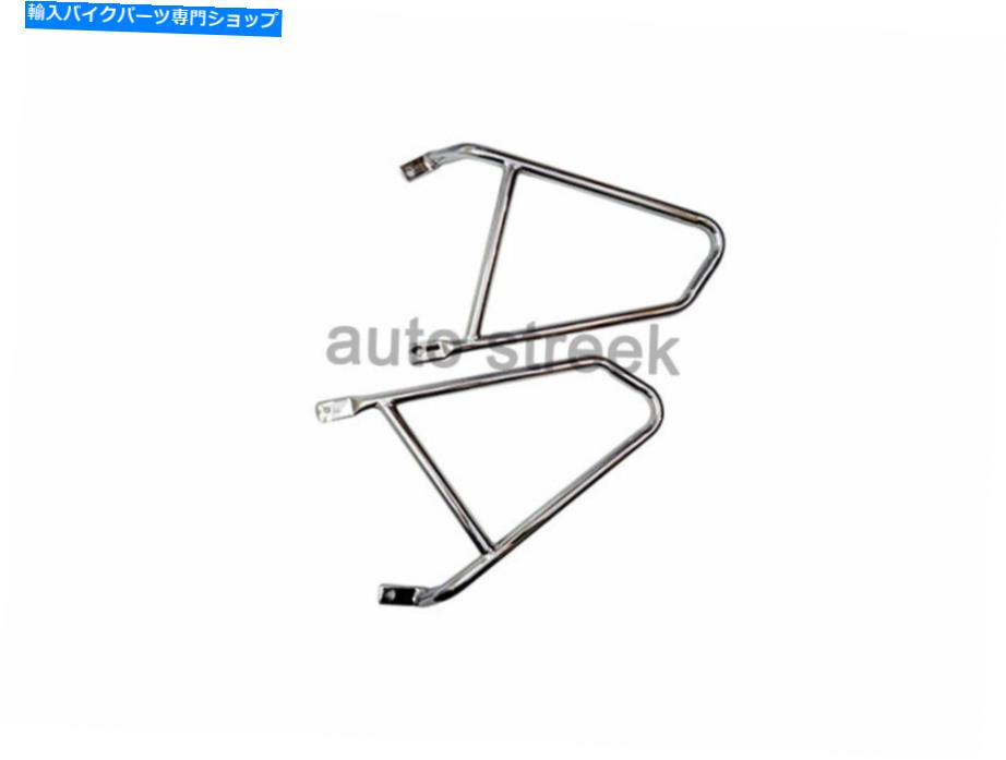 クロームパーツ ロイヤルエンフィールドツインズGTコンチネンタル650 CCパニエマウントキットクロム Royal Enfield Twins GT Continental 650 cc Pannier Mounting Kit Chrome【並行輸入品】