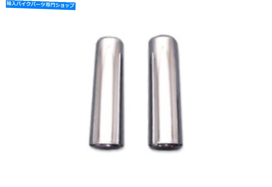 クロームパーツ Harley Sportster Shovelheadのためのクロムショックスプリングカバーセット Chrome Shock Spring Cover Set for Harley Sportster Shovelhead【並行輸入品】