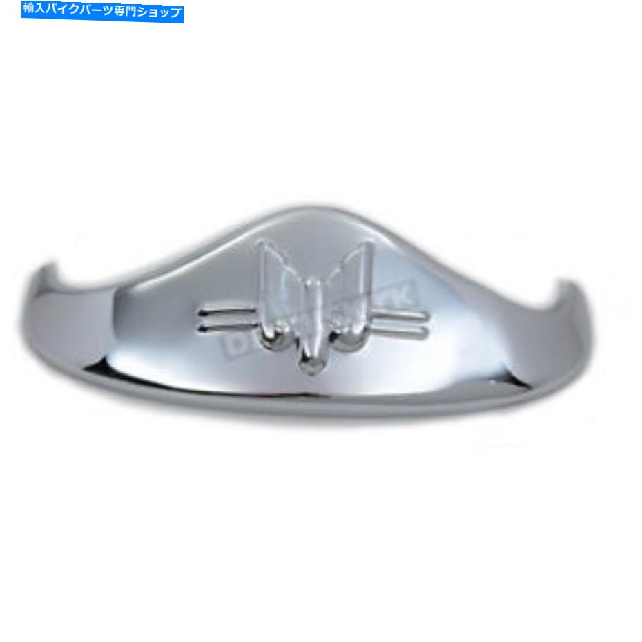 クロームパーツ Vツイン製造クロムフロントフェンダーチップ - 50-0048 V-Twin Manufacturing Chrome Front Fender Tip - 50-0048【並行輸入品】