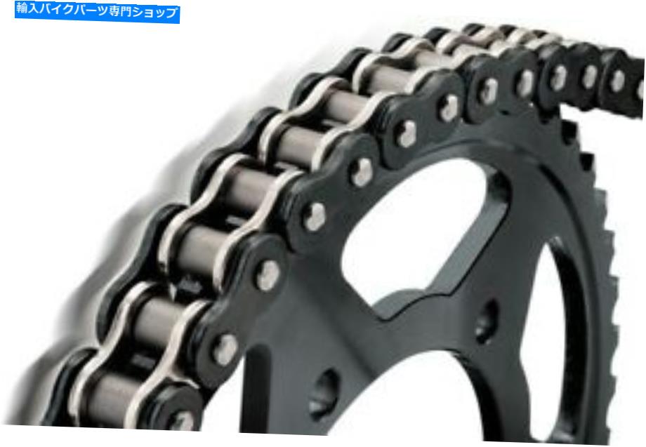 クロームパーツ Bikemaster 520 BMORシリーズチェーン100ブラック/クロム520BMOR-100 / BC BikeMaster 520 BMOR Series Chain 100 Black/Chrome 520BMOR-100/BC【並行輸入品】