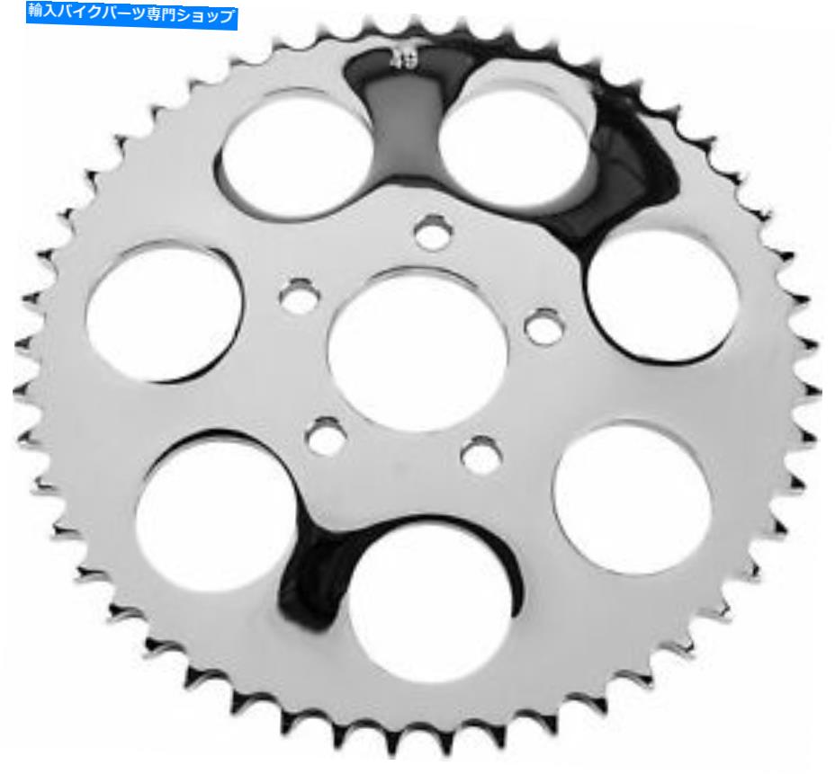 クロームパーツ ハードドライブリアスプロケットクローム201658 HARDDRIVE Rear Sprocket Chrome 201658【並行輸入品】