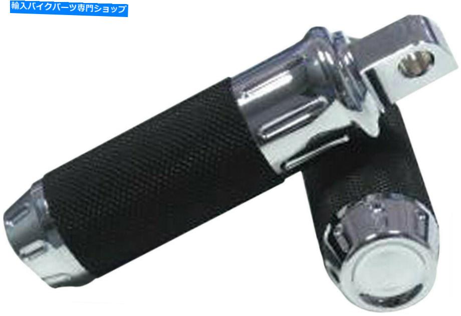 クロームパーツ HardDrive Raw Cut Chrome Venomの足PEGは右足のフットペグのハーレーRR250 76-77 Harddrive Raw Cut Chrome Venom Foot Pegs Left Right Footpegs Harley RR250 76-77【並行輸入品】