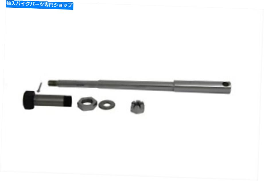 クロームパーツ フロントアクスルキット、ハーレー用クローム Front Axle Kit, Chrome for Harley【並行輸入品】