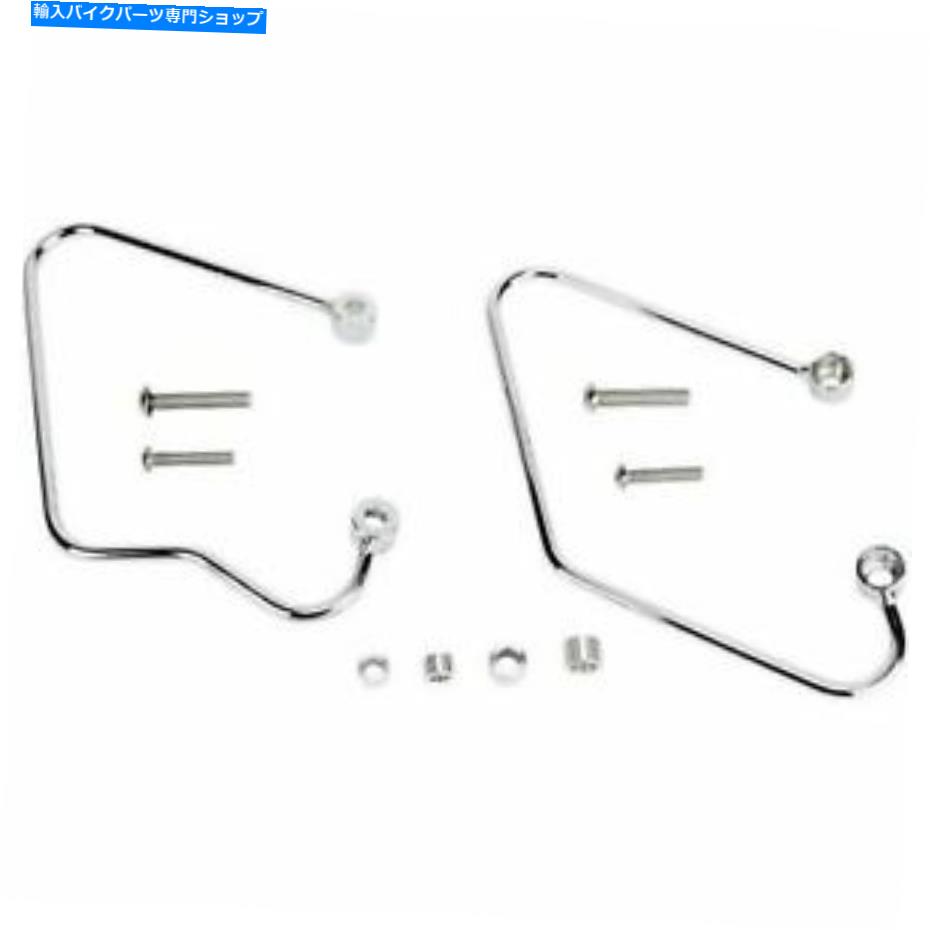 クロームパーツ COBRAサドルバッグサポート - Chrome - VTX13 / 18 02-6150 COBRA SADDLEBAG SUPPORTS - CHROME - VTX13/18 02-6150【並行輸入品】