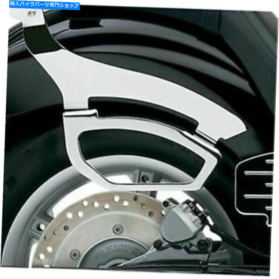 クロームパーツ COBRAサドルバッグサポート - Chrome - VT1300CR Stateline '10 -16 02-6136 COBRA SADDLEBAG SUPPORTS - CHROME - VT1300CR STATELINE '10-16 02-6136【並行輸入品】