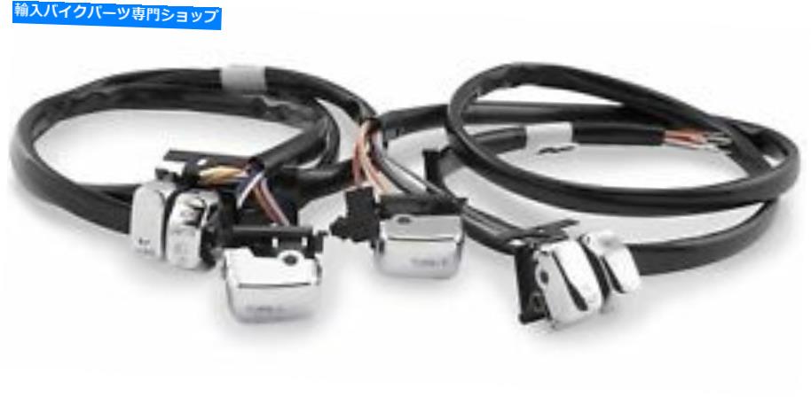 クロームパーツ バイカーの選択370199ハンドルバースイッチキットクロム Biker's Choice 370199 Handlebar Switch Kit Chrome【並行輸入品】