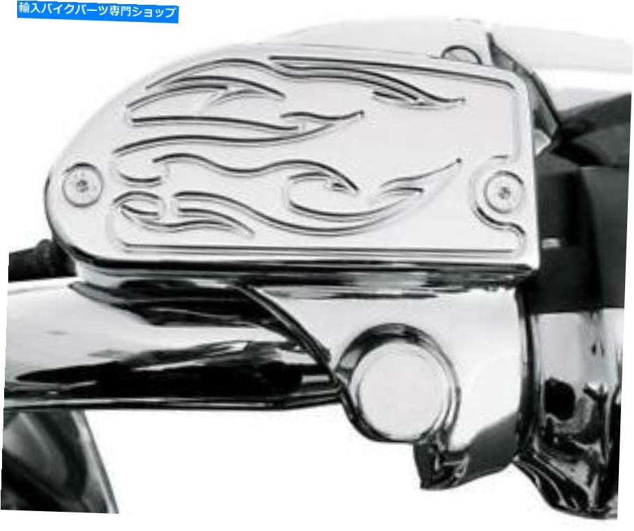 クロームパーツ バロンマスターシリンダーカバーフレーム - クロムBA-7629-03 Baron Master Cylinder Cover Flame - Chrome BA-7629-03【並行輸入品】