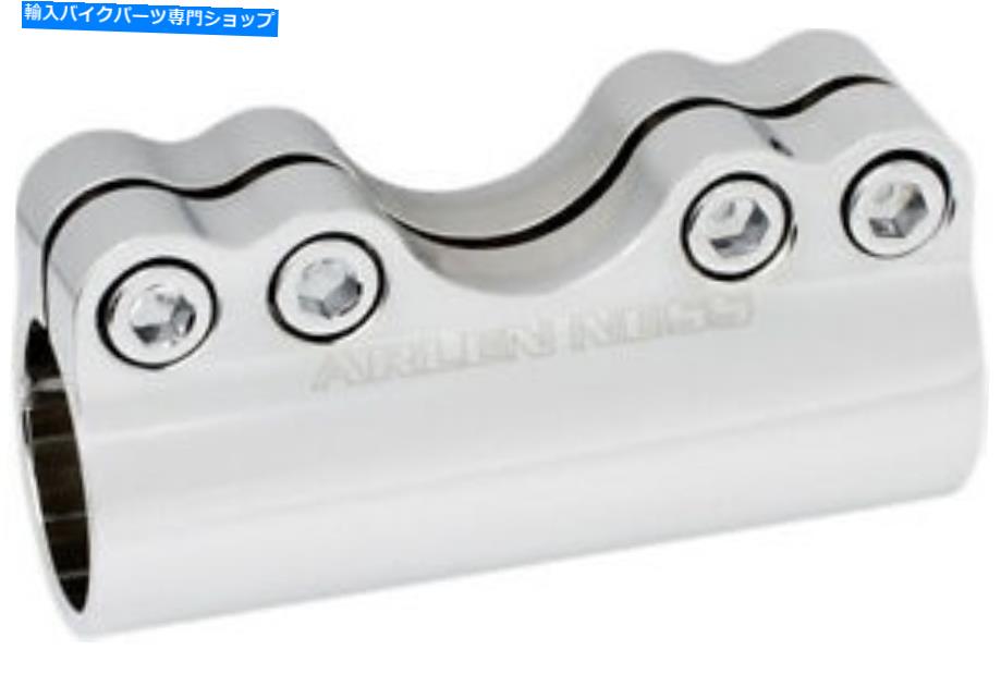 クロームパーツ Arlen Ness - 08-051 - 1in。モジュール式調節可能なハンドルバークランプ、クロム Arlen Ness - 08-051 - 1in. Modular Adjustable Handlebar Clamps, Chrome【並行輸入品】 34,231円