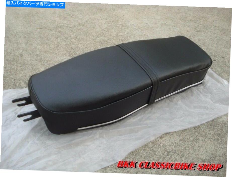 クロームパーツ ホンダC92 CA92 C95 CA95 CA160完全ダブルシート+クロームトリムブラック HONDA C92 CA92 C95 CA95 CA160 COMPLETE DOUBLE SEAT + CHROME TRIM BLACK【並行輸入品】