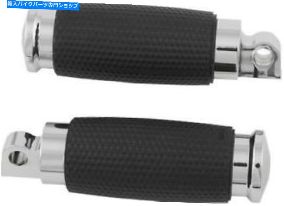 クロームパーツ エイボンオスマウントジェルフットペグクローム Avon Male Mount Gel Footpegs Chrome【並行輸入品】
