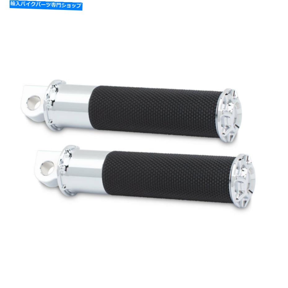 クロームパーツ ハーレーモデルのためのArlen Ness Chrome Bevelled Pegsフットペッグ Arlen Ness Chrome Bevelled Foot Pegs for Harley Models Footpegs【並行輸入品】 34,231円