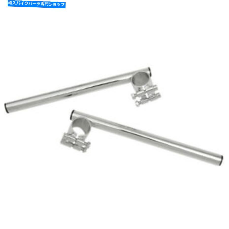 クロームパーツ Emgo Chrome 34 mmクリップオンハンドルバー| 23-93123 Emgo Chrome 34 mm Clip-On Handlebar | 23-93123【並行輸入品】