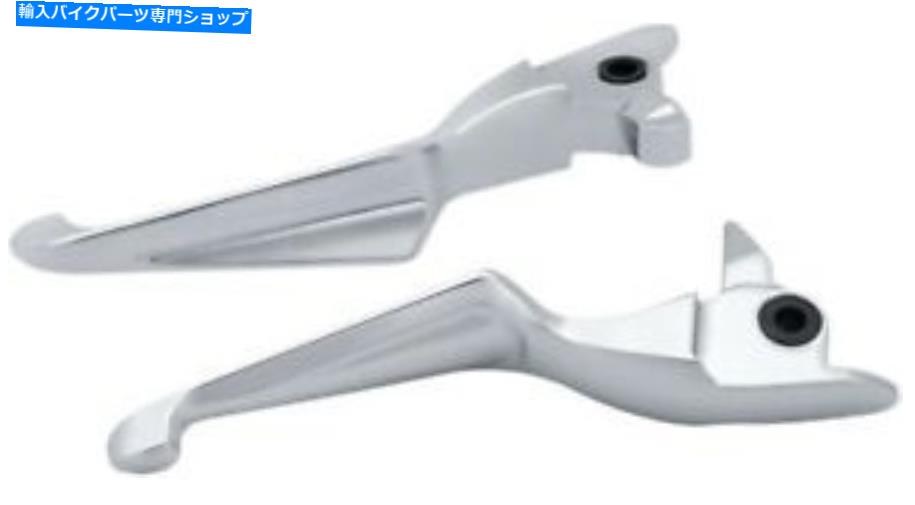 クロームパーツ クレアキンボスブレードレバークロム＃1986ハーレーダビッドソン Kuryakyn Boss Blade Levers Chrome #1986 Harley Davidson【並行輸入品】