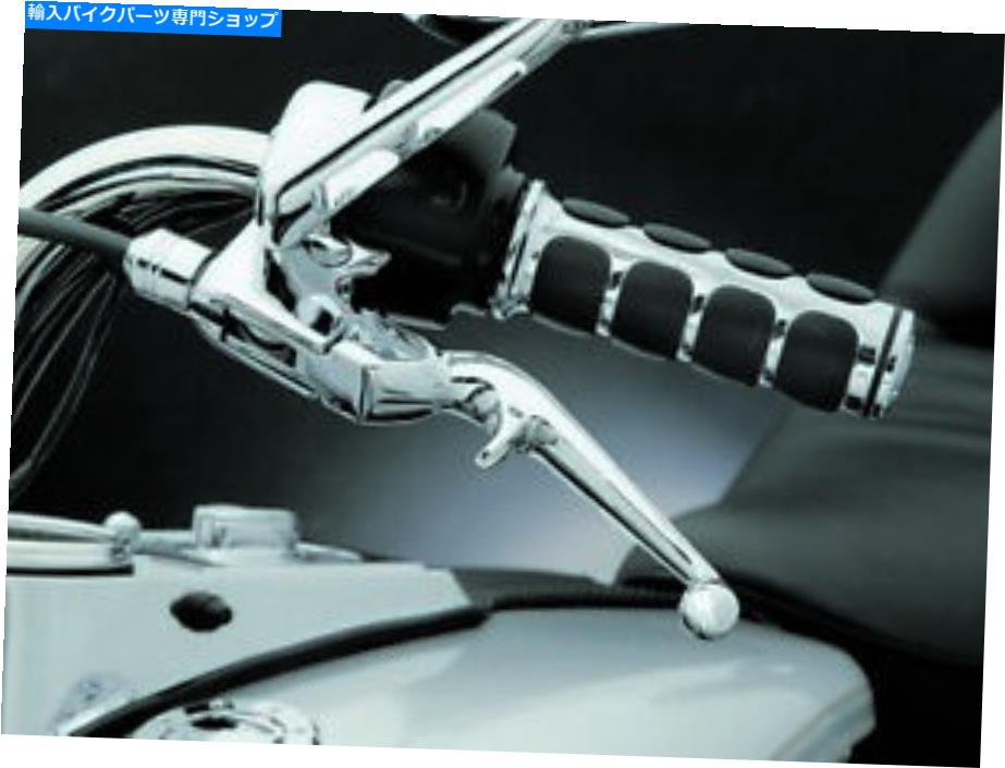 クロームパーツ Kuryakyn 1029 - '96 -'17ケーブルクラッチ - クロム用トリガーレバー Kuryakyn 1029 - Trigger Levers for '96-'17 Cable Clutch - Chrome【並行輸入品】