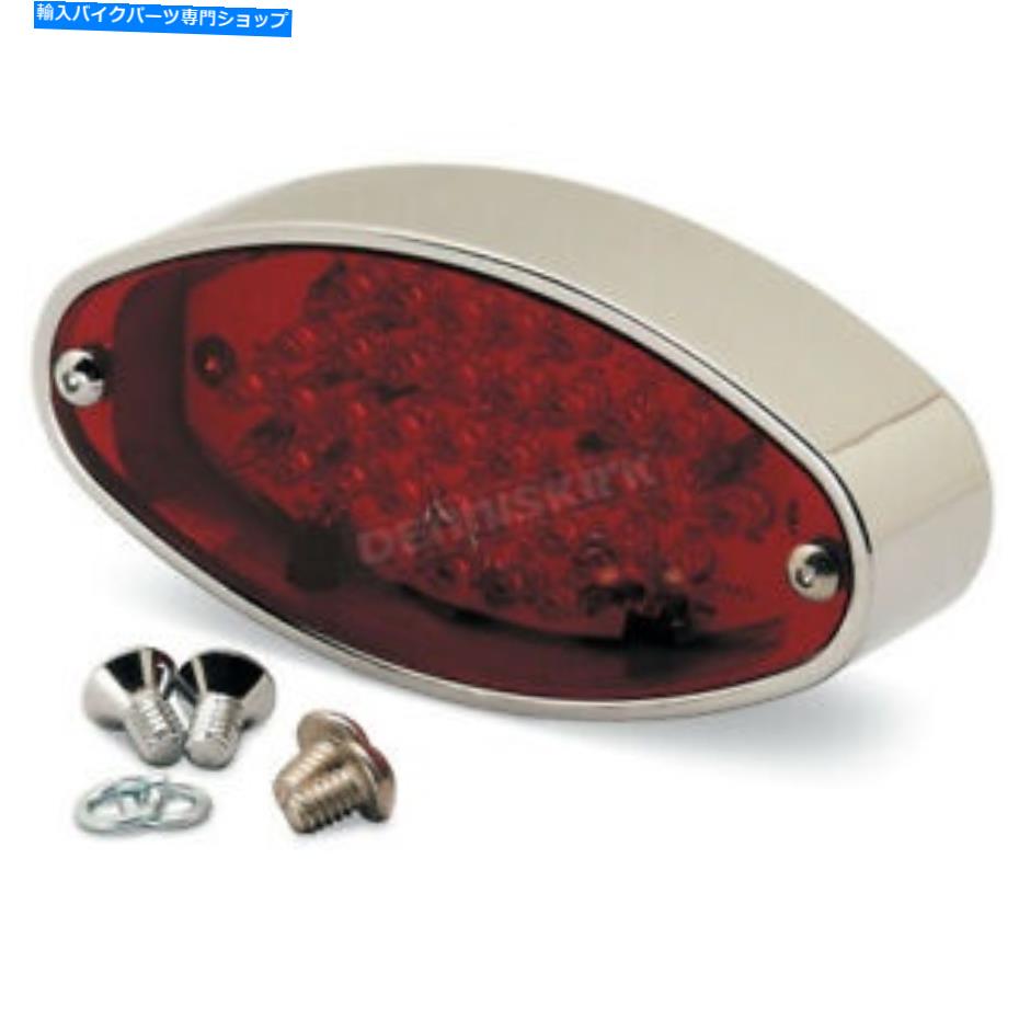 クロームパーツ Pro-One Chrome Oval LED Taillight - 400450 Pro-One Chrome Oval LED Taillight - 400450【並行輸入品】