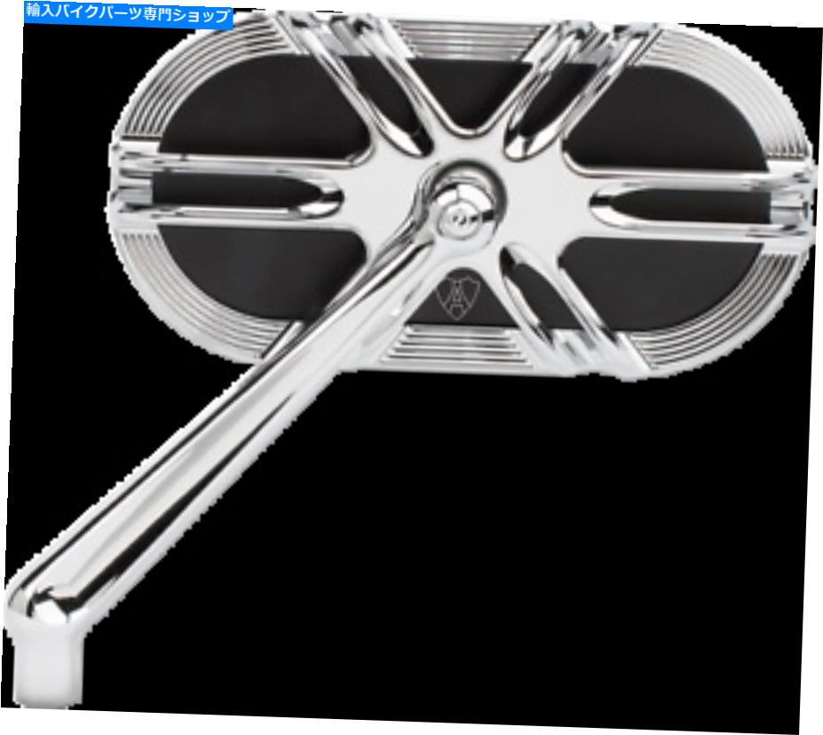クロームパーツ Arlen Ness 13-165ケージシリーズミラー ARLEN NESS 13-165 Caged Series Mirrors【並行輸入品】 34,231円