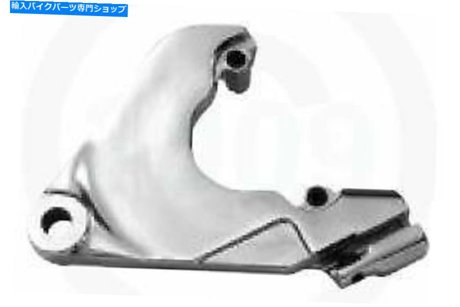 クロームパーツ 新しいヘイズスタイルショークロームリアブレーキキャリパーブラケット New Hayes style show chrome rear brake caliper bracket【並行輸入品】