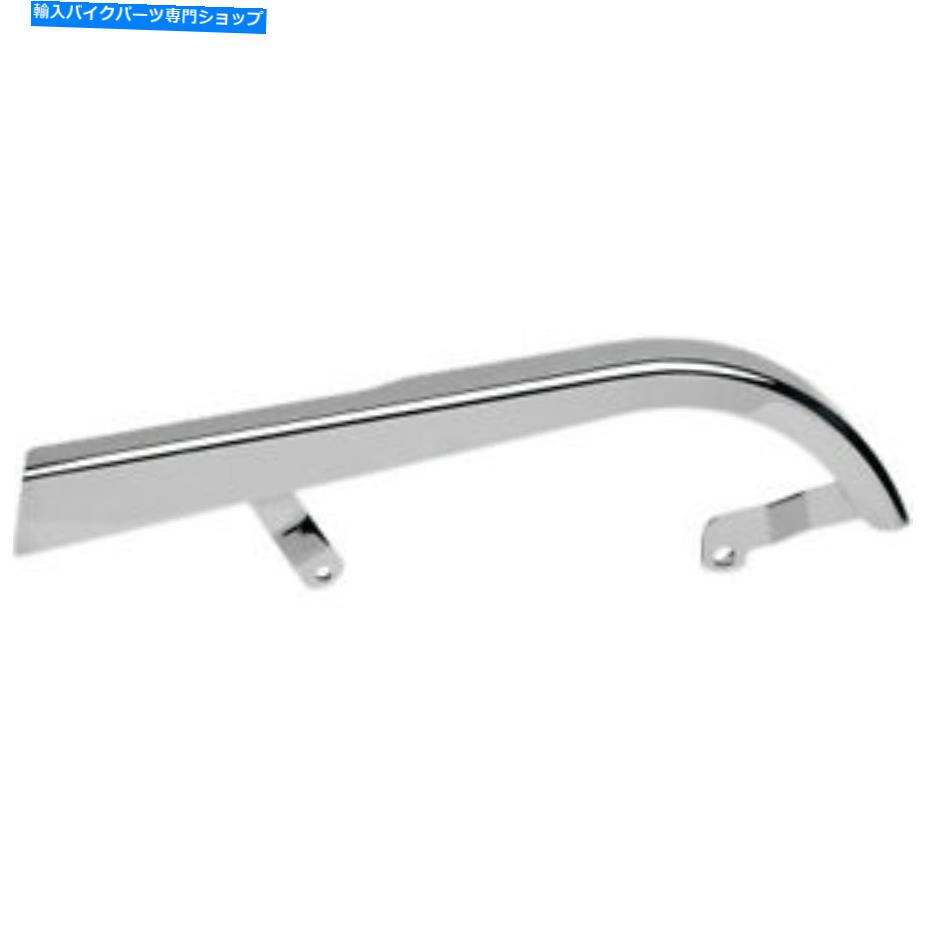 クロームパーツ クロムリアアッパーベルトガードカバーRESL 60293-90Aハーレー90-99 DYNA FXD / WG Drag Chrome Rear Upper Belt Guard Cover Repl 60293-90A Harley 90-99 Dyna FXD/WG【並行輸入品】