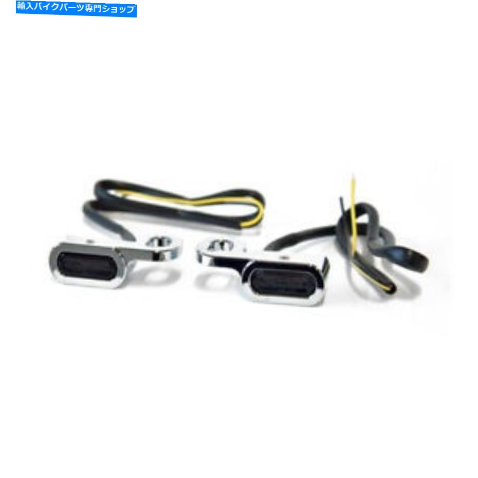 クロームパーツ ハンドルバーズクロームインジケーター、LEDは、Harley-DavidsonのHylary with Harley-Davidsonです。クラッチ Handlebars Chrome Indicator, LED Tinted, For Harley-Davidson With Hydr. Clutch【並行輸入品】