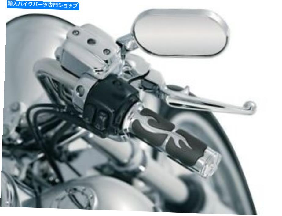 クロームパーツ Kuryakyn Chrome Iso Flame Gripsすべての勝利モデルEX：ヒートグリップVV CCT 6261 KURYAKYN CHROME ISO FLAME GRIPS ALL VICTORY MODELS EX: HEAT GRIP VV CCT OCT 6261【並行輸入品】 34,231円