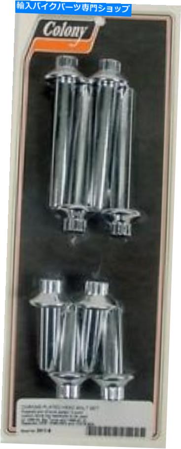 クロームパーツ クロームメッキヘッドボルトセットハーレーファットボーイエボリューションXL. CHROME PLATED HEAD BOLT SET HARLEY FATBOY EVOLUTION XL【並行輸入品】