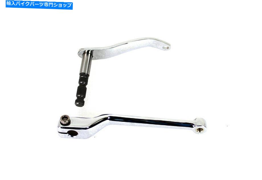 クロームパーツ Heel Shifter Lever Kit ChromeはHarley-Davidsonにフィットします Heel Shifter Lever Kit Chrome fits Harley-Davidson【並行輸入品】